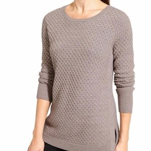 Athleta Honeycomb Sweater Tunic Size M